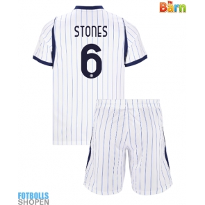 Billiga Inter Milan John Stones #6 Bortatröja Barn 2026-27 Kortärmad (+ Korta byxor)